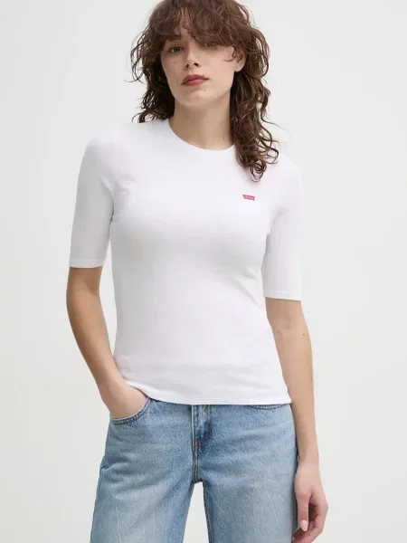 Levi's Tričko LUCA SLIM TEE bílé