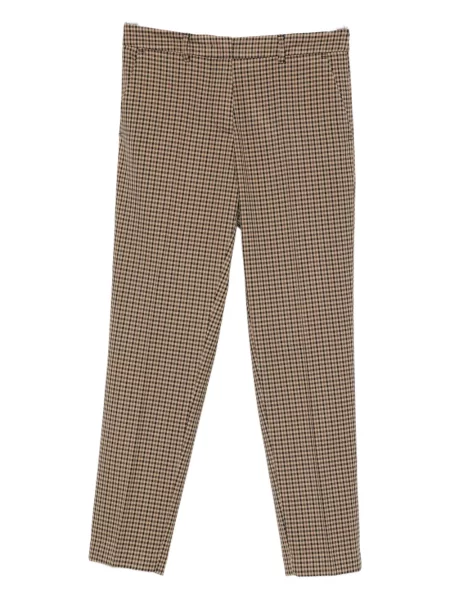 Pantaloni Cenere Gb în carouri maro