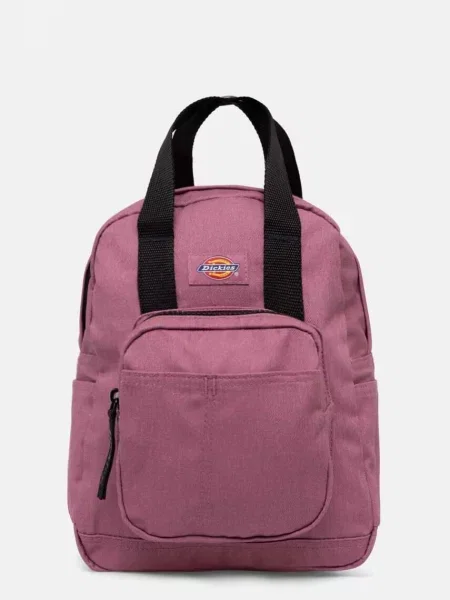 Раница Dickies LISBON MINI BACKPACK малък с изчистен дизайн розово