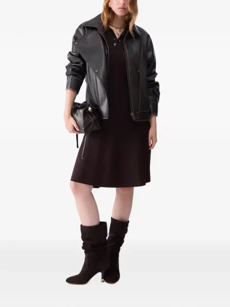 Scurt rochie Liu Jo tricotate maro