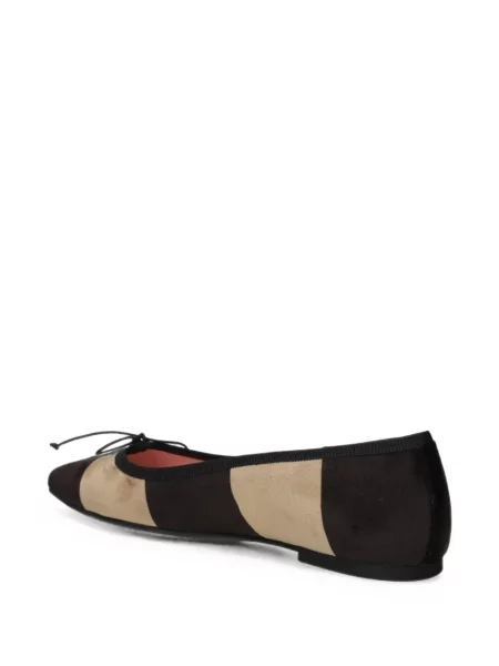 Balerini Pretty Ballerinas cu dungi negru