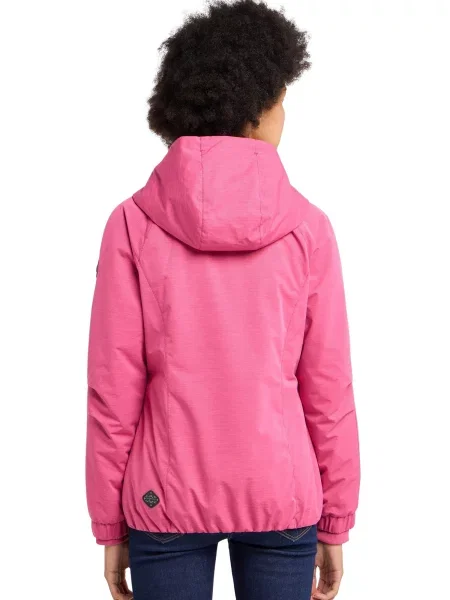 Ragwear Prechodná bunda Dizzie Warm' ružová