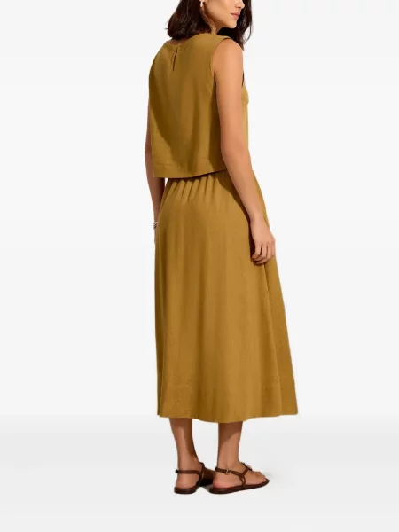 Fustă midi Lenny Niemeyer cu cordon galben