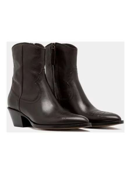 Buty do kostki Buttero skórzane brązowe