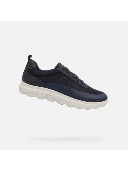 Sneakerși Geox albastru