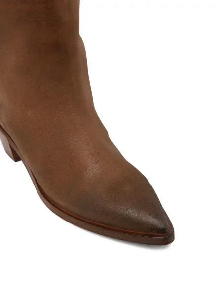 Botine Marsell din piele cowboy maro