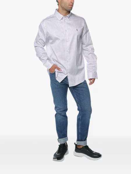 Cămașă Trussardi cu dungi alb