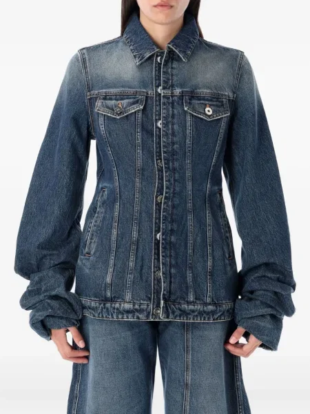 Geacă de blugi Jean Paul Gaultier albastru