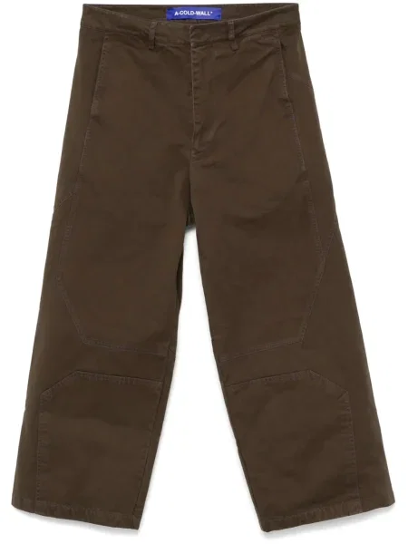 Pantaloni A-cold-wall* maro