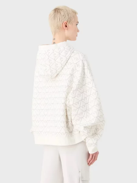 Худі Emporio Armani білий