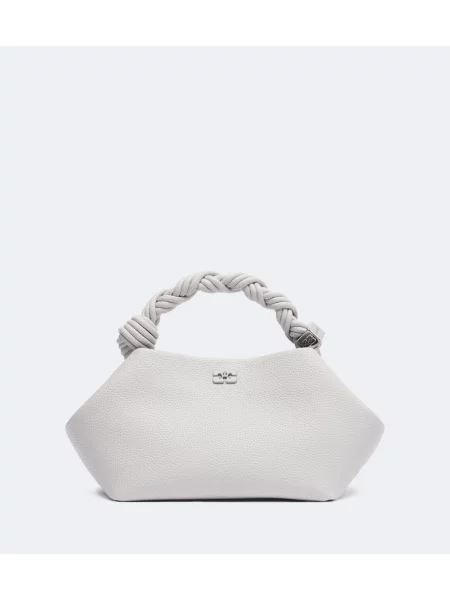 Top Ganni din piele gri