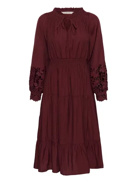 Cream Šaty Tina merlot
