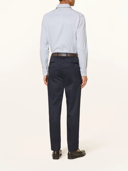 Joop! Kalhoty K Obleku River Extra Úzký Střih dark blue modré