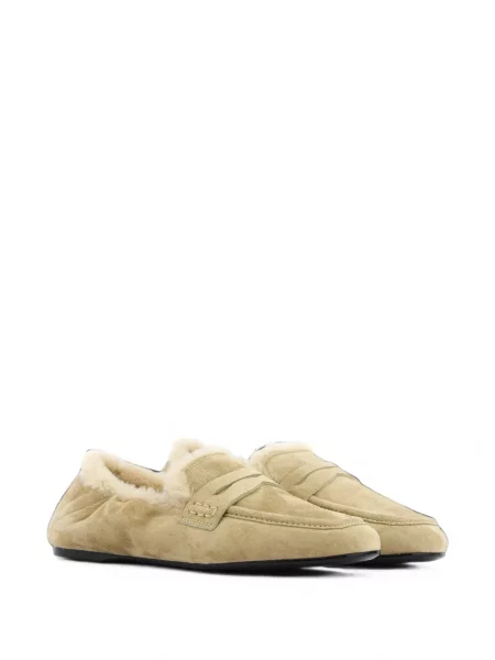 Pantofi loafer Guglielmo Rotta din piele de căprioară