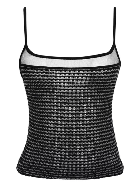 Dzianinowa podkoszulka Roberta Einer czarna