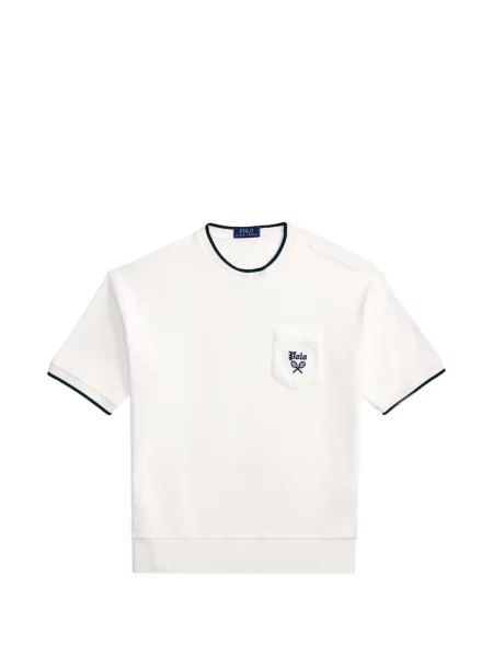 Mănuși Polo Ralph Lauren din piele de căprioară cu șireturi cu vârf închis albastru