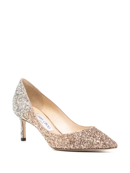 Pantofi cu toc Jimmy Choo roz