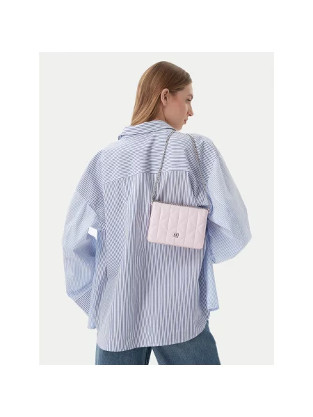 Ватиран колие Calvin Klein розово