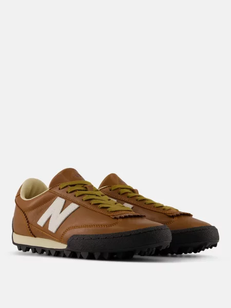 Шкіряні кросівки для бігу New Balance коричневі