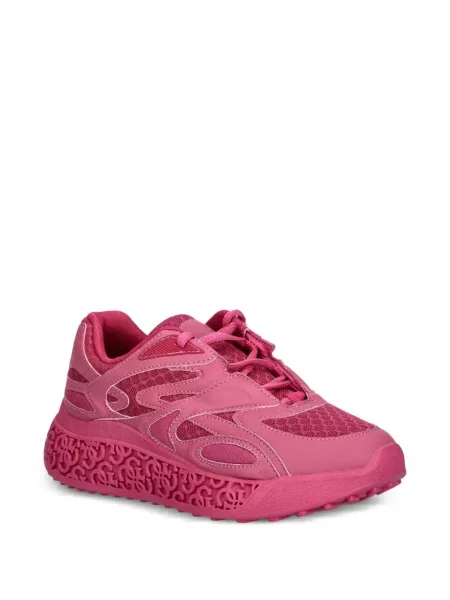 Sneakerși Guess plasă roz