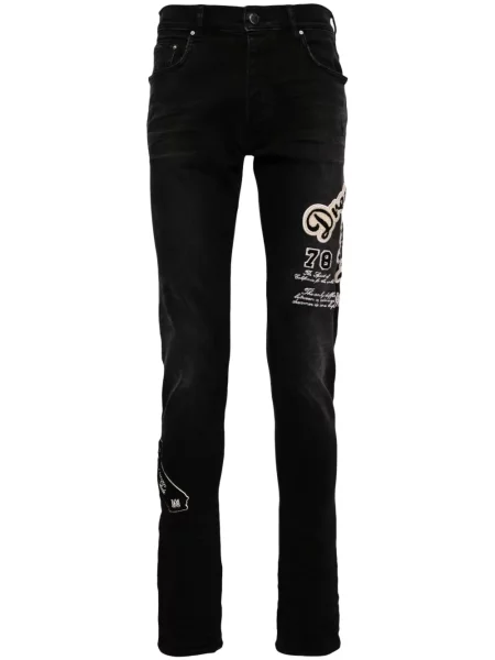 Skinny fit traperice Amiri crna