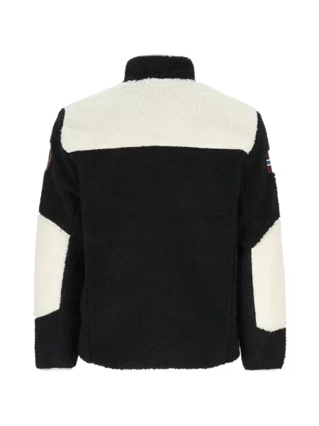 Geacă Napapijri din fleece negru