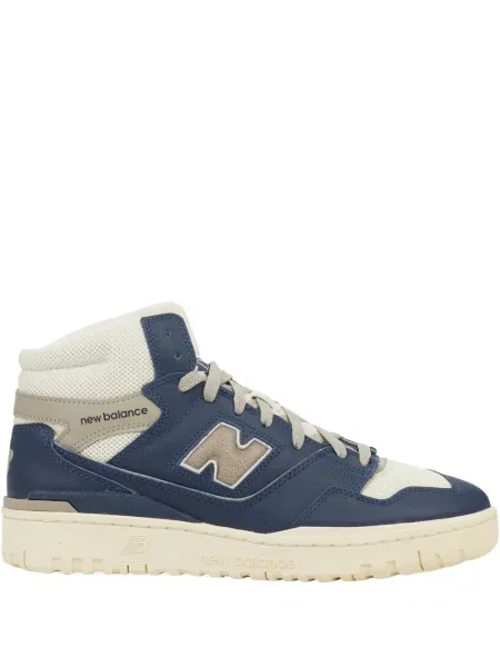 Sneakerși New Balance 550 din piele gri