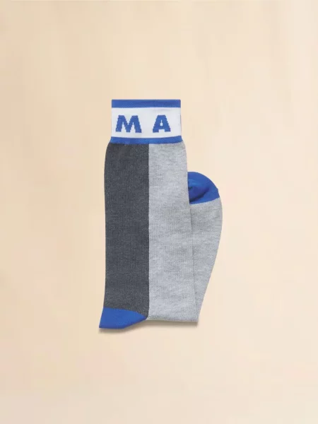 Șosete Marni tricotate gri