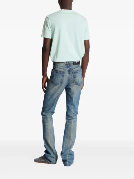 Blugi evazați Balmain albastru