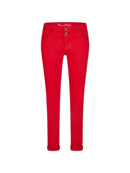 Jeansy Buena Vista czerwone