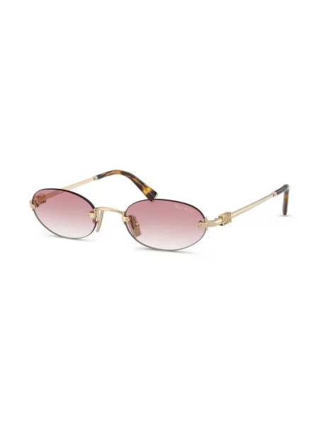 Ochelari de soare Miu Miu Eyewear auriu