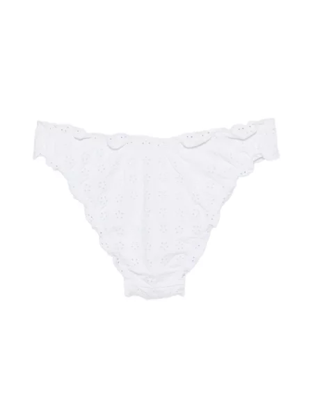 Bikini Polo Ralph Lauren z falbankami białe