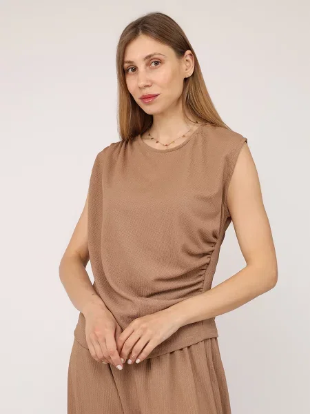 Блуза YUKI коричневий