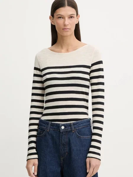 Tricou mânecă lungă Marc O'polo bej