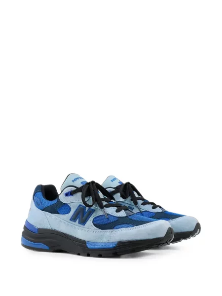 Sneakerși New Balance 992 plasă albastru