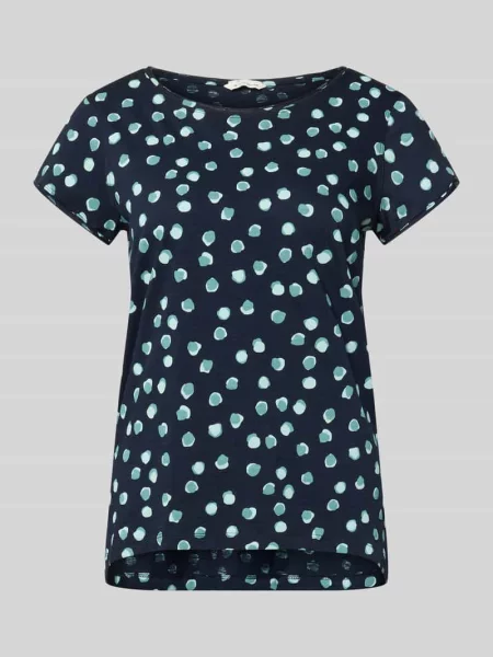 T-shirt o kroju regular fit z czystej bawełny Tom Tailor