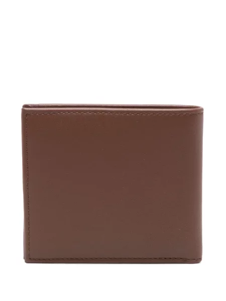 Portofel Polo Ralph Lauren de in cu broderie violet