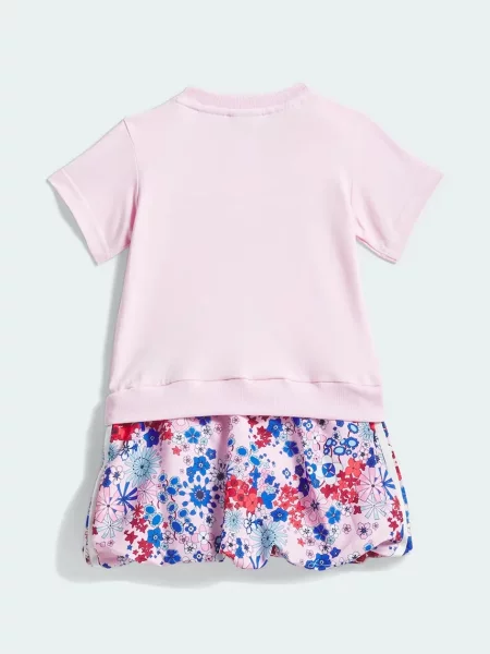 Adidas Originals Dětské šaty LIBERTY růžové