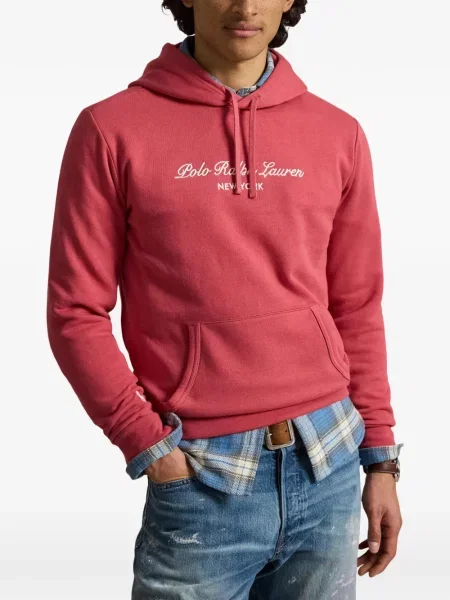 Șosete Polo Ralph Lauren cu model herringbone cu broderie plasă albastru
