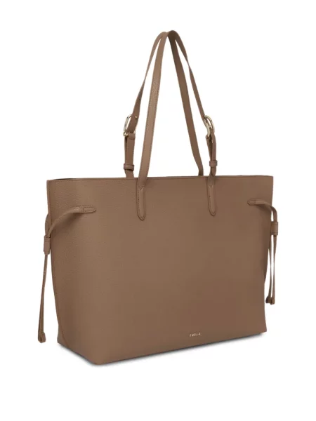 Geanta de piele Furla din piele maro