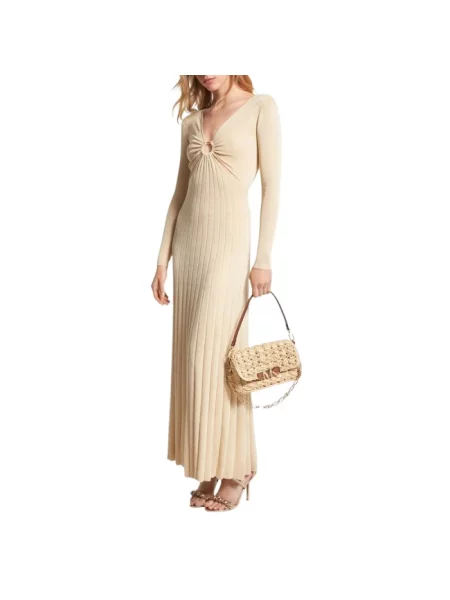 Sukienka maxi Michael Kors żółta