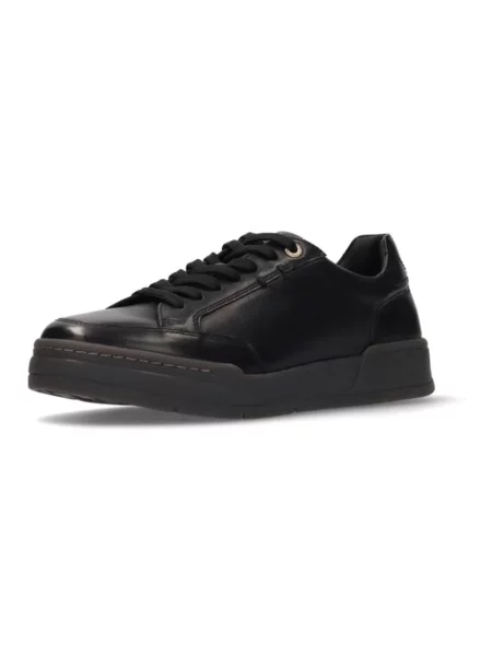 Sneakersy Salamander skórzane czarne