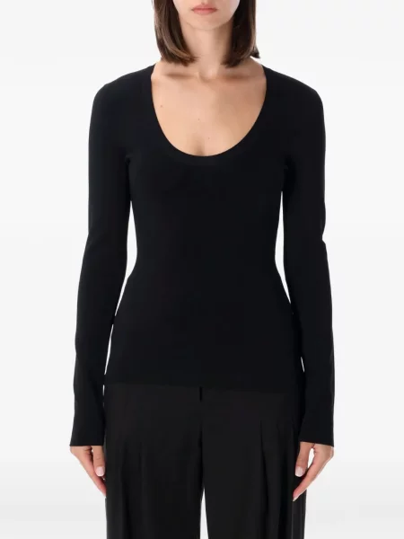 Lung top Stella Mccartney negru