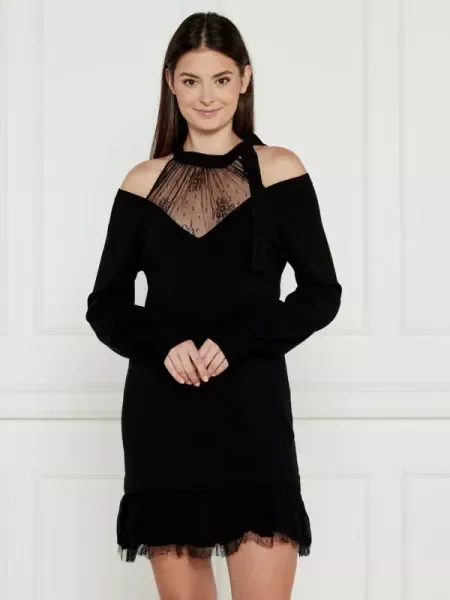 TWINSET Rochie negru