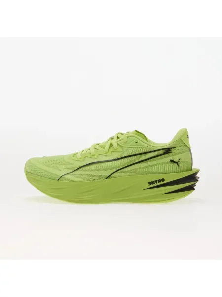 Sneakers Puma Deviate Pure Nitro Sunny Lime/ Puma Black EUR 44 negru