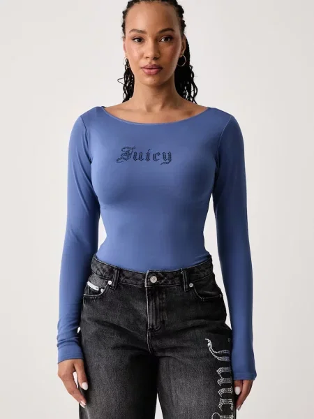 Juicy Couture Bluză albastru
