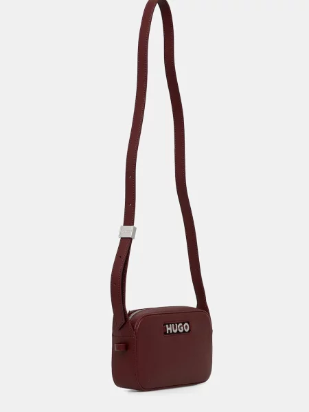 HUGO torebka bordowy