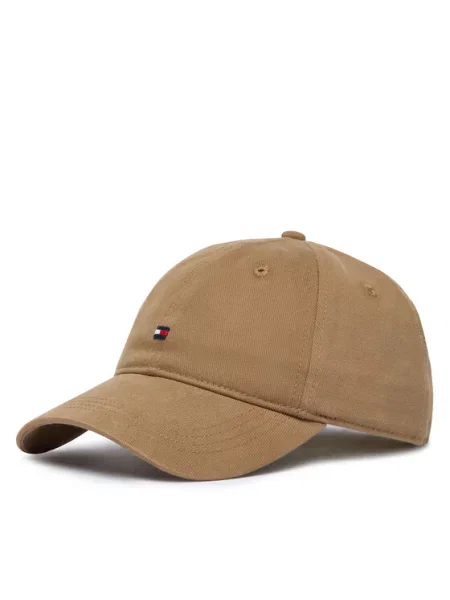Tommy Hilfiger Șapcă Th Flag Soft 6 Panel Cap deschis maro
