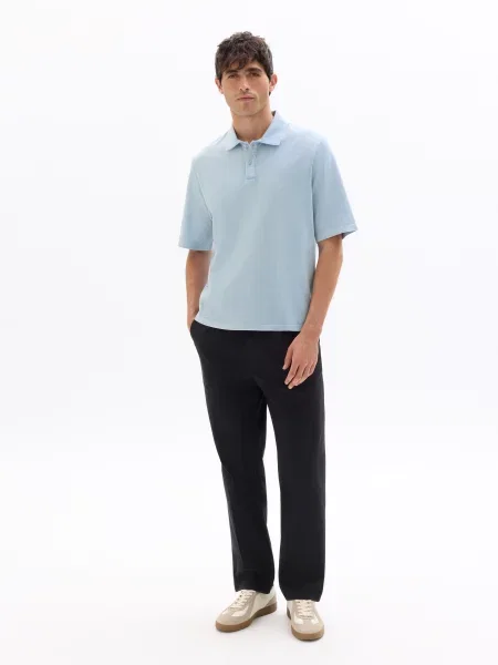 Tricou polo Celio albastru