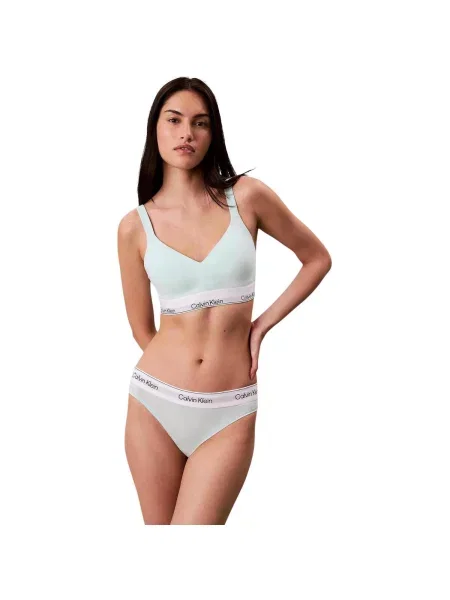 Sutien bralette Calvin Klein Jeans verde